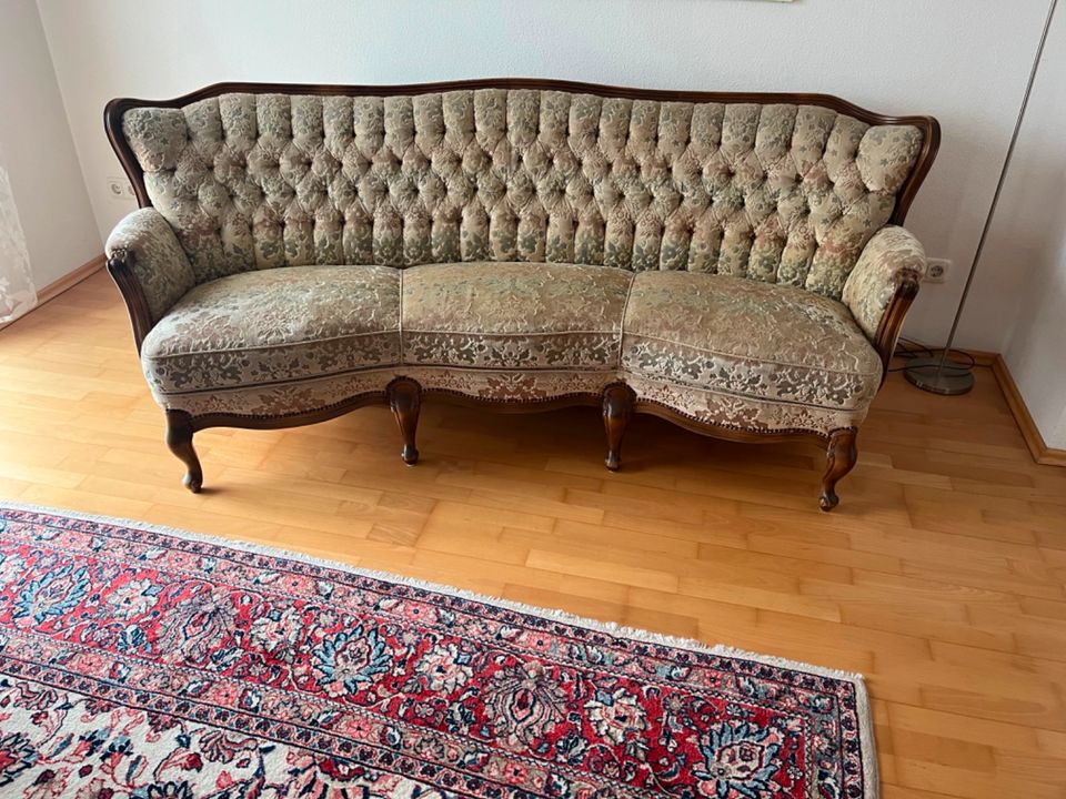 Chippendale Couch 3-Sitzer in Hallbergmoos