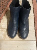 Schuhe, Halbstiefel, Boots,  neu dunkelblau, Rieker Nordrhein-Westfalen - Hemer Vorschau