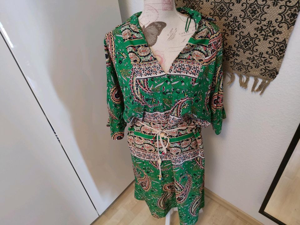 Kimono Kleid Zara neu ethno in Essen