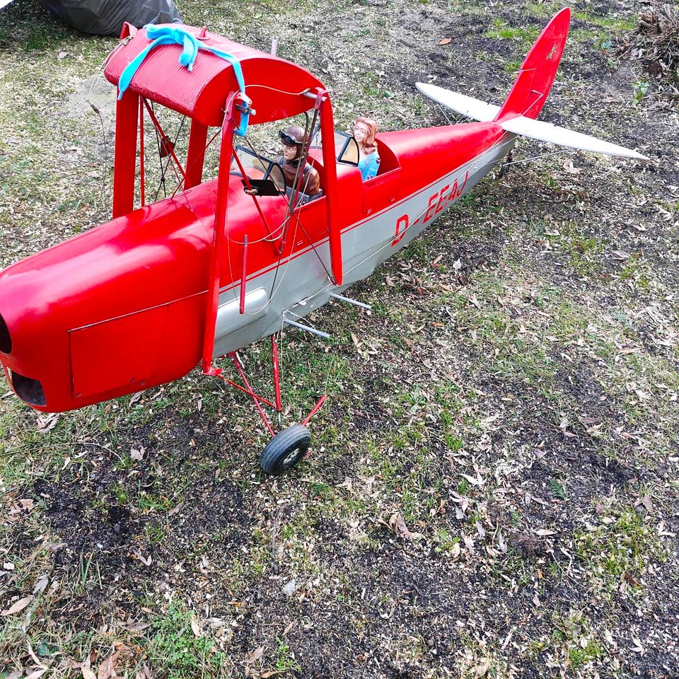 RC Modellflugzeug Tiger Moth von TC 2,8m Spannweite in Schlangen