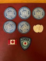 Badges gestickt - UN - United Nations, JapCon, CanCon Dresden - Trachau Vorschau