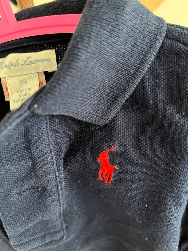 Ralph Lauren langarmpolo in Massing