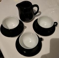 3 Espresso Tassen mit Untertassen und Milchkanne Bayern - Baldham Vorschau