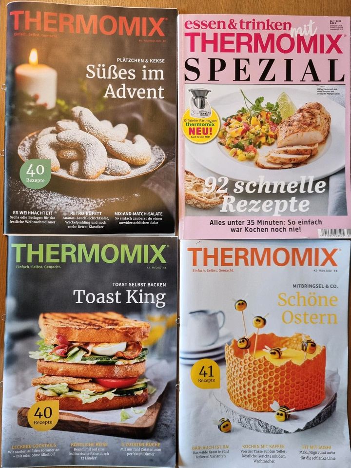 4x Thermomix Zeitschrift/Heft in Breuna