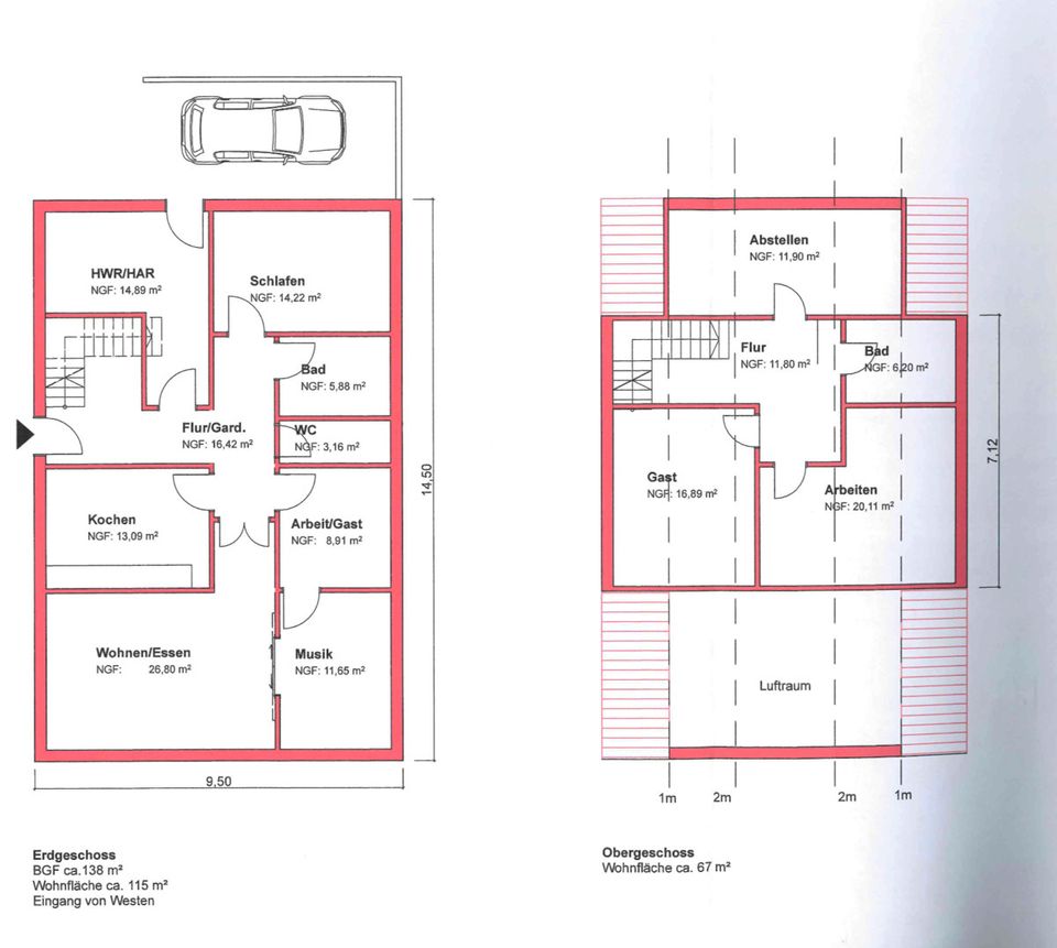 655 - 680 m² Baugrundstück, bebaubar mit Ein-/Zweifamilienhaus in Unna