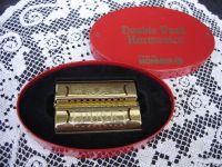 Double Puck Harmonica von Hohner   ( vergoldet ) Nordrhein-Westfalen - Iserlohn Vorschau