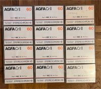 AGFA CrII 60 Kassetten, 12 Stück Essen - Rellinghausen Vorschau