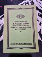 Betriebsanleitung/Handbuch Opel 4Ps Brandenburg - Neutrebbin Vorschau