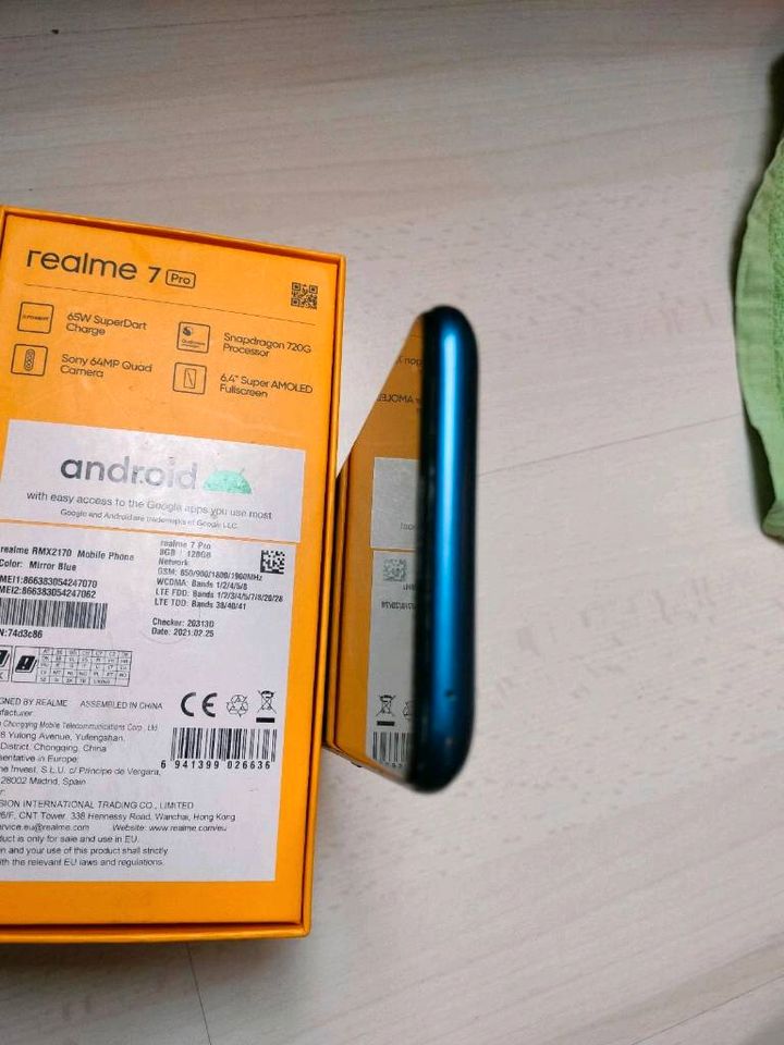 Realme 7 Pro Gut Zustand 8/128 GB in Dingolfing