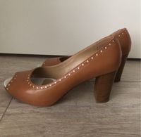 Italienische Pumps - Leder - Peeptoe Bayern - Freising Vorschau