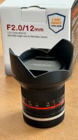 Samyang f2.0/12mm Weitwinkel Objektiv MF Sony E-Mount Bayern - Kleinostheim Vorschau