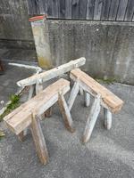 Holz Böcke alt Zimmermanns Böcke 3 Stück Bayern - Schongau Vorschau