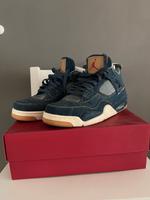 Jordan 4 Levis  44.5/10.5 !!2x getragen!! Kr. München - Haar Vorschau