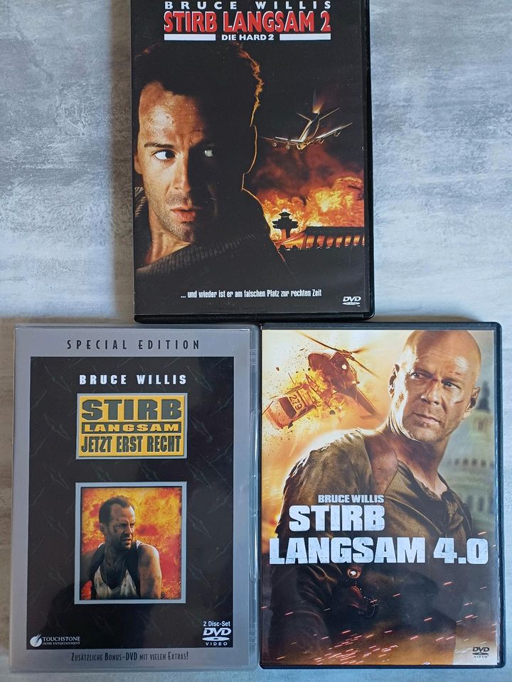 Stirb langsam 2 - 4 - DVD/Film - 3,00€ in Kandern