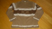 Strickjacke  - Norwegermuster - M - beige - braun - neuwertig Rheinland-Pfalz - Pirmasens Vorschau