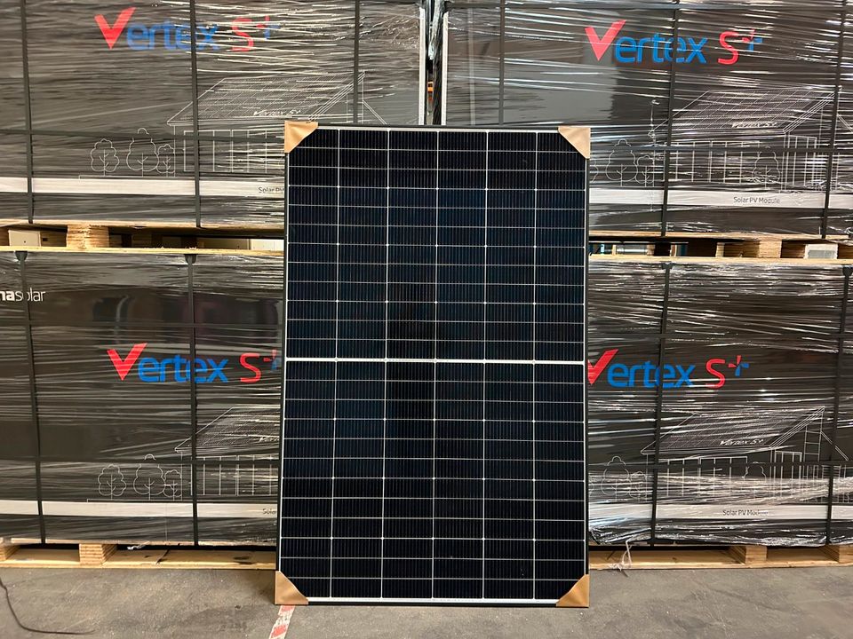 ☀️ Solarpanel / Solarmodul / PV Modul / Balkonkraftwerk / Solar ☀️ Trina Vertex S+ 445W Glas-Glas - ✅ NEUWARE ✅ Sofort abholbereit in Hannover/Langenhagen! ☀️ in Langenhagen