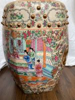 Vintage Asiatika China Porzellan Hocker Sitzhocker handbemalt Nordrhein-Westfalen - Paderborn Vorschau