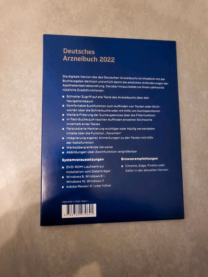 Deutsches Arzneibuch 2022 CD in Nordenham
