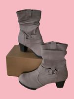 Stiefelette Stiefel Taupe Gr.37 Sommer-Stiefelette Schleswig-Holstein - Lübeck Vorschau