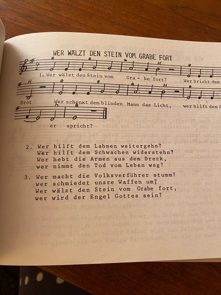 Buch Sammlung geistlicher Lieder Gottesdienst Sonnengesang Glaube in Velbert