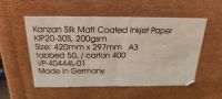 Seidenmatt  Inkjet-Papier 200g/², A3, 400 Blatt Niedersachsen - Bovenden Vorschau