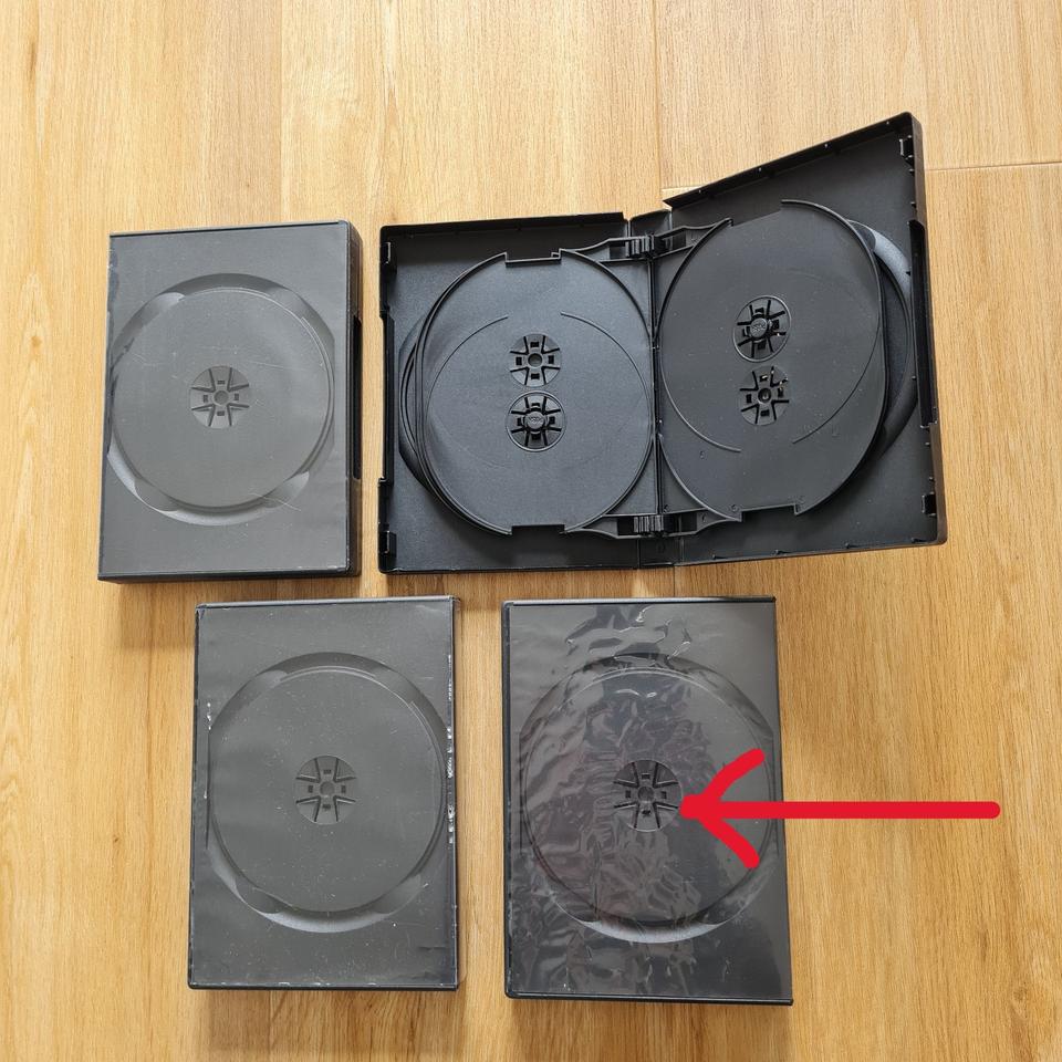 DVD und Blu-ray Aufbewahrung – Hüllen für jeweils 4, 8, 10 Filme in Bielefeld
