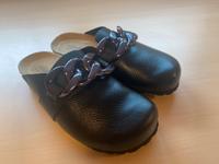 NEUWERTIGER Vitaform Schuhe Clog Boston Vollrindleder schwarz 38 Bayern - Türkheim Vorschau