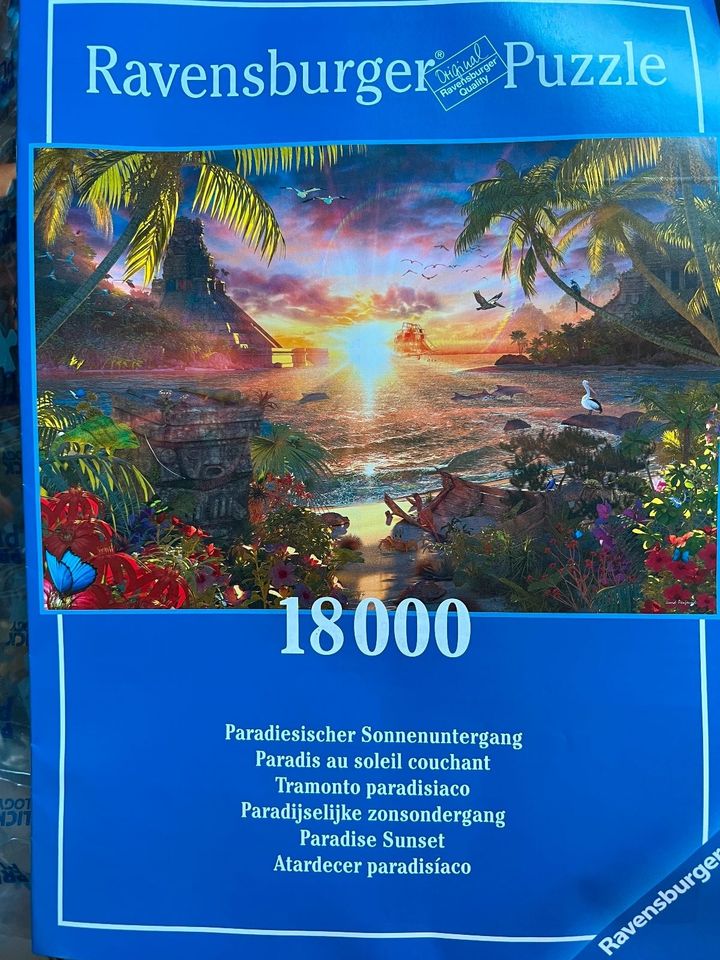 Puzzle 18000 Teile Ravensburger in Heilbad Heiligenstadt