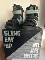 Slingshot Option Wakeboard Bindung Gr M/L 41-44 schwarz grün Bayern - Großostheim Vorschau