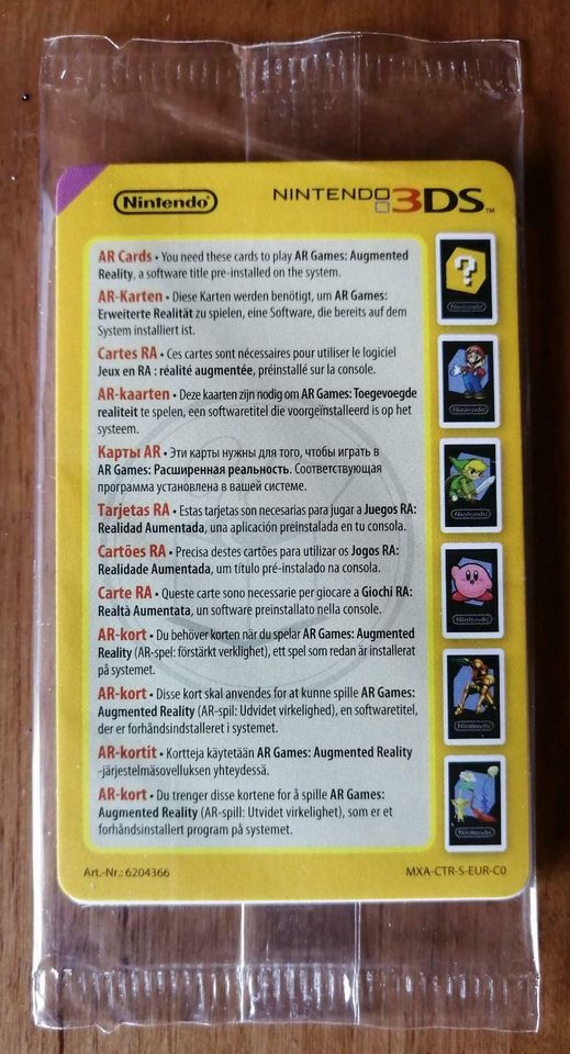 AR Cards von NINTENDO 3 DS in Frammersbach