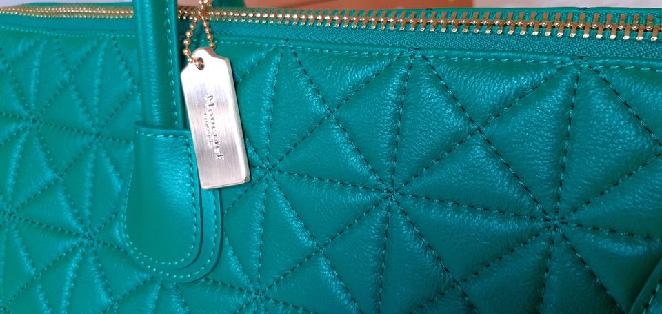 Tasche, Luxusmarke Moncrief London neu, Weekender Emerald Green in Hamburg