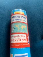 NEU OVP Weltkarte Landkarte Kinder XXL 140x70 cm mit Flaggen Nordrhein-Westfalen - Issum Vorschau