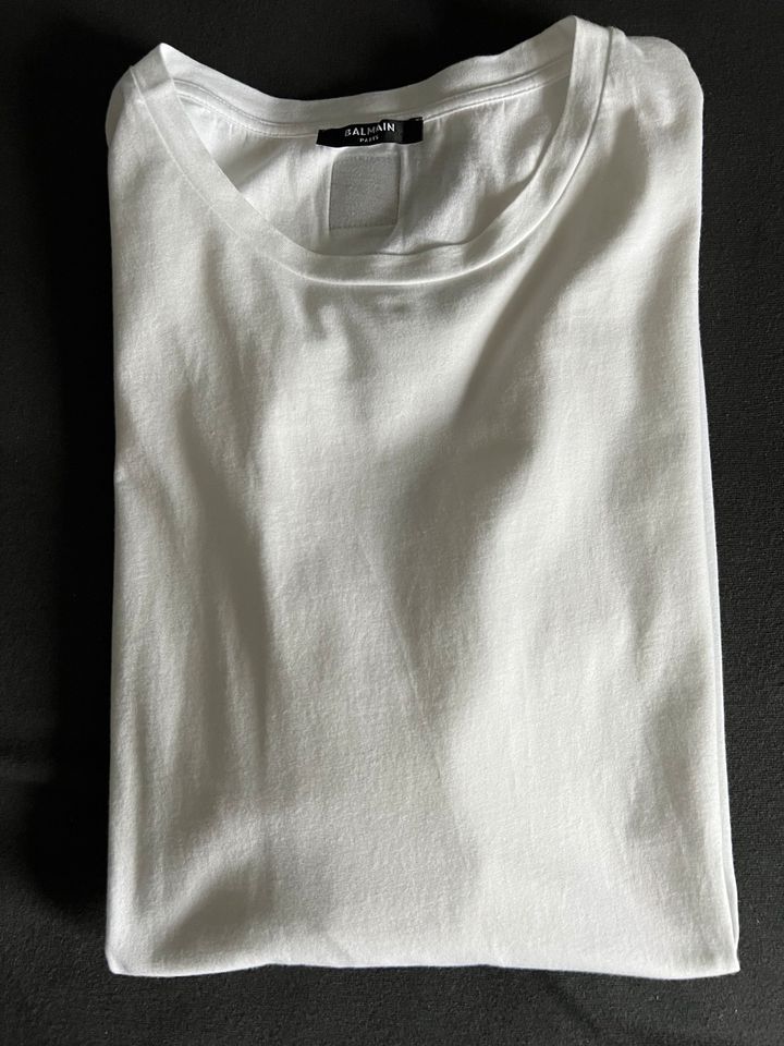 Balmain Shirt weiß XL - Original - Top in Lilienthal