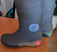 Kinder blinkende Gummistiefel blau, Licht rot- grün, Größe 24/25 Thüringen - Gera Vorschau