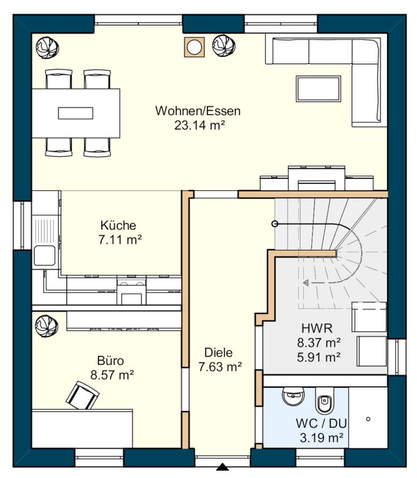 Reserviere Dein Traumhaus: Nur Zwei Neue Einfamilienhäuser mit Großem Garten zur Miete! in Röhrsdorf