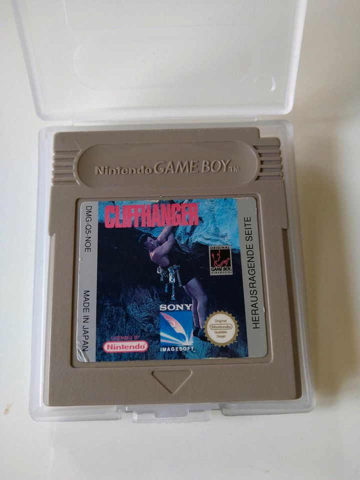 Nintendo Game Boy Classic Spiel Cliffhanger inkl Case in Hannover