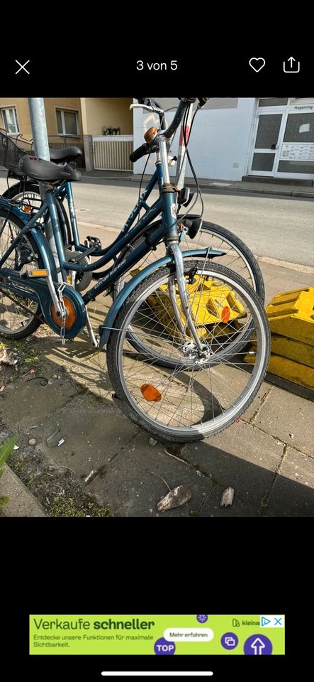 Kettler Fahrrad Bastler citybike tipptopp erhalten in Braunschweig