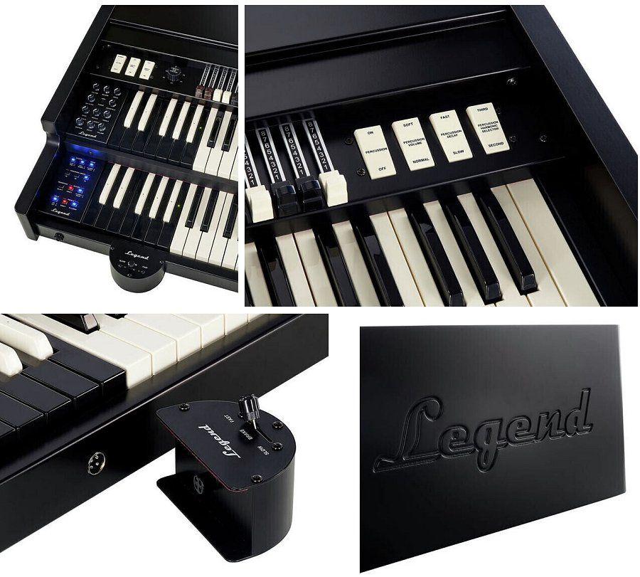 Viscount LEGEND pro JdF BLACK_Dual Orgel_2x 73Keys_38Drawbars_NEU in Frammersbach