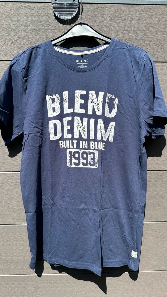 Shirt XL in blau, Blend demin in Reinbek