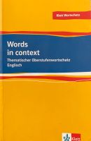 Words in context - Oberstufe Englisch Rheinland-Pfalz - Grafschaft Vorschau