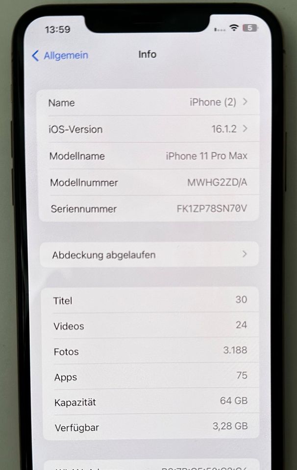 Apple iPhone 11 Pro Max 64GB Roségold in Selmsdorf