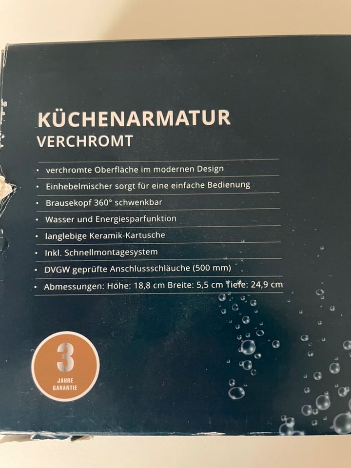 In&Out GmbH, Küchenarmatur verchromt, Einzeltei. originalverpackt in Sulzbach