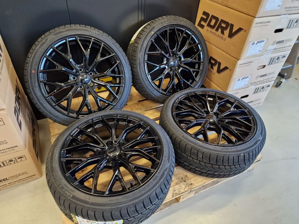 18 Zoll Mercedes-Benz Sommerreifen NEU Sommerräder 225/45 R18 Felgen Wheelworld Alufelgen C-Klasse W205 C-Klasse T-Model S205 C-Klasse Coupe C205 A-Klasse W177 A-Klasse Stufenheck V177 B-Klasse W247 in Schmalkalden