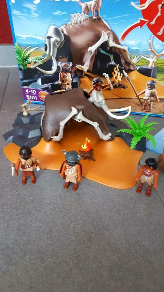 Playmobil 5101 Große Mammuthöhle Dinos Steinzeit Dinosaurier in Schifferstadt