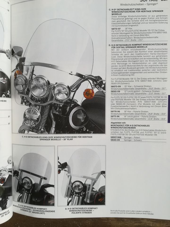 Harley Davidson Katalog aus 2017 in Bamberg