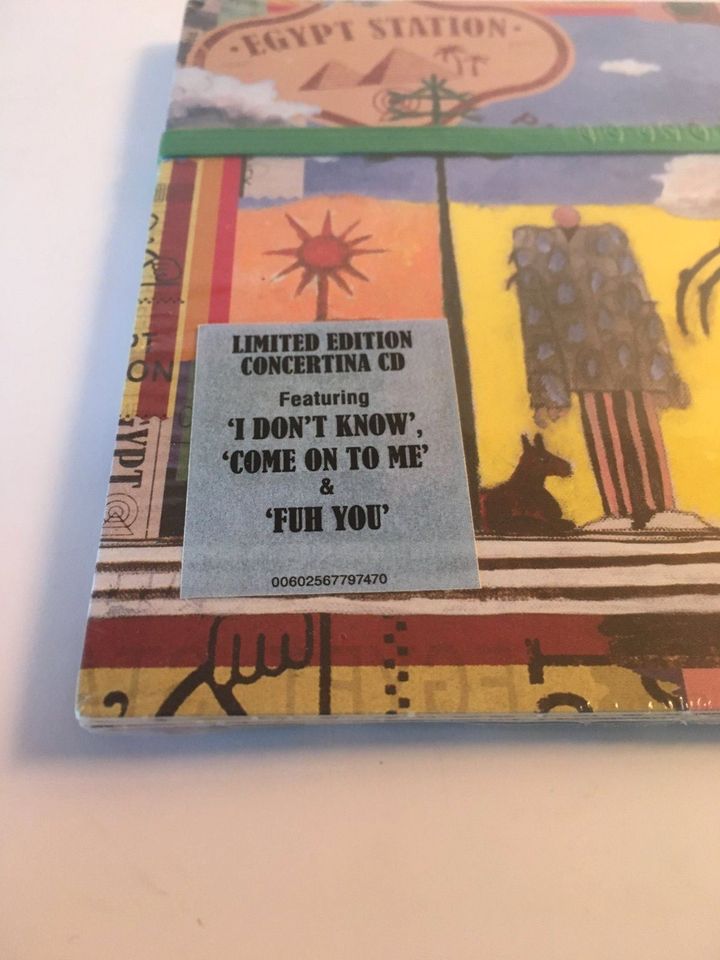 Paul McCartney Egypt Station sealed Limited Edition Concertina CD in Fleckeby