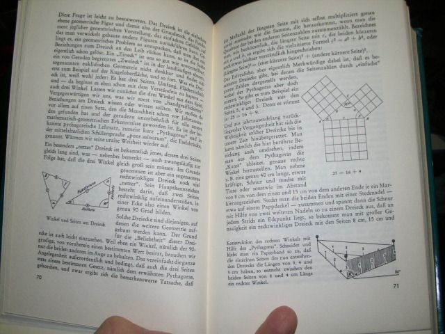 Zwei  Bücher zum Thema Mathematik in Hanau