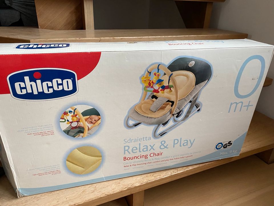 Chicco Baby Wippe Relax & Plsy in Düsseldorf