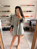 Oversize Blazer kariert H&M Größe XL Hessen - Maintal Vorschau