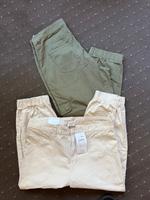 1x Khaki, 1x Beige, Neue Capri Hosen Cargo Style Baggy Jeans Nordrhein-Westfalen - Elsdorf Vorschau